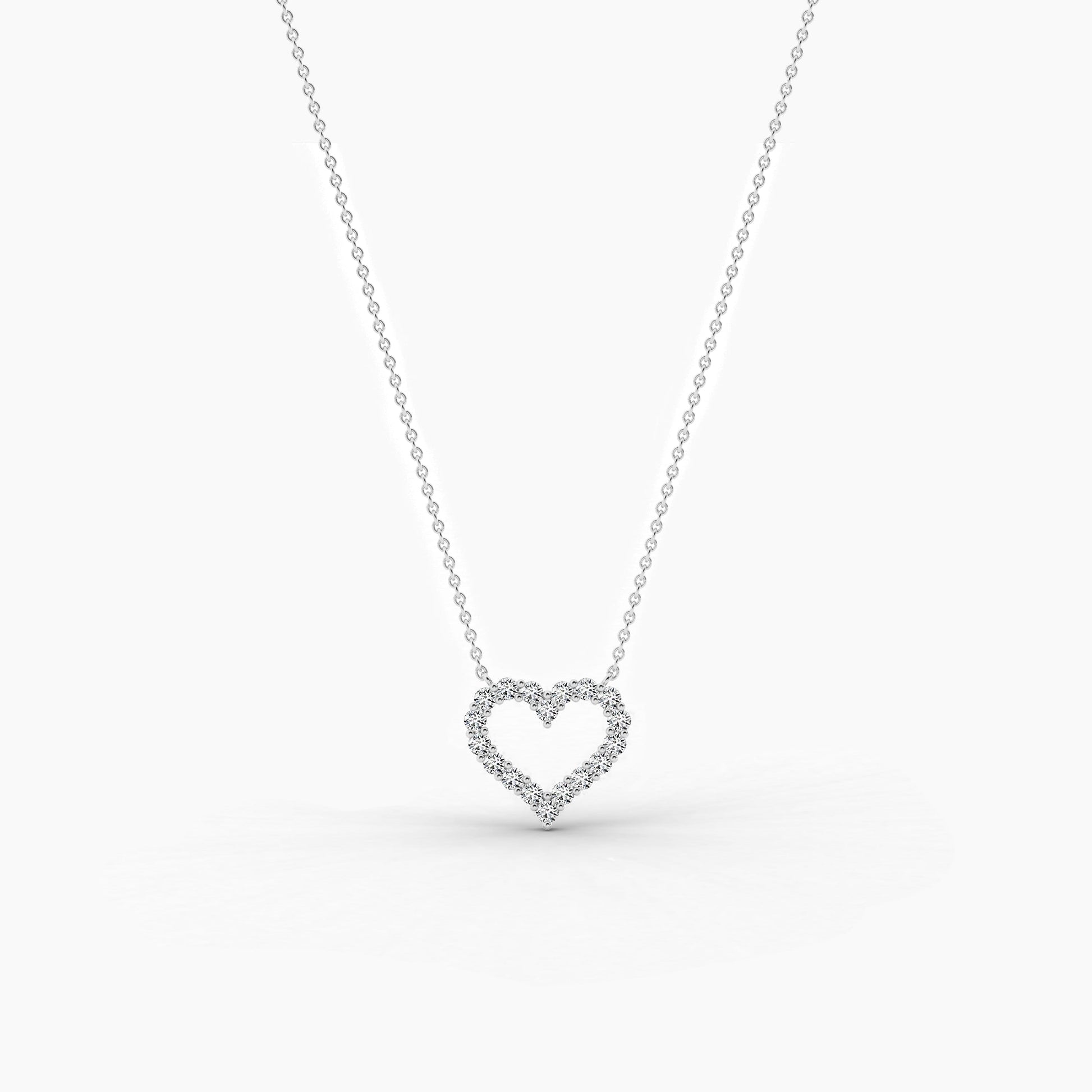 Heart diamond jewellery gift