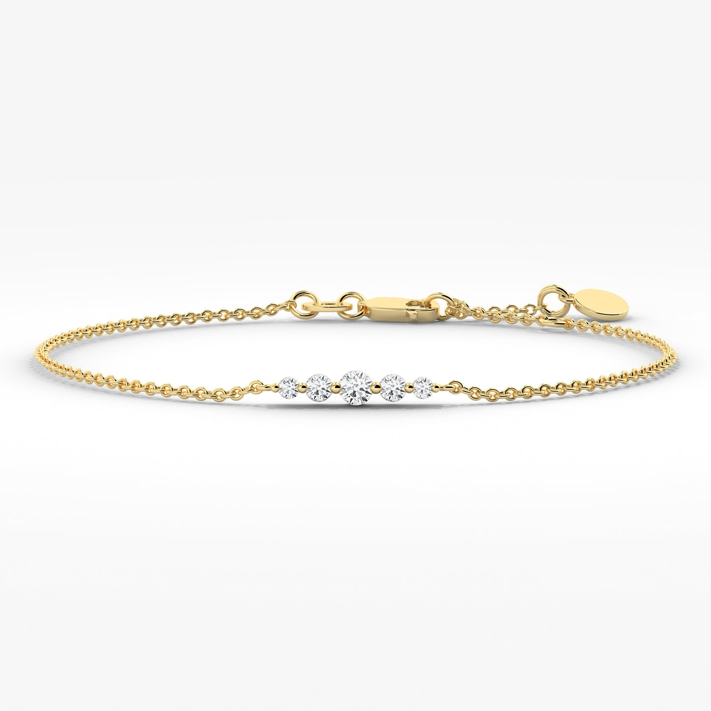yellow gold bracelet womens
