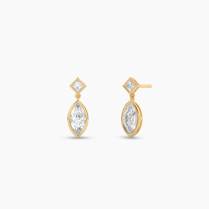 small silver earrings