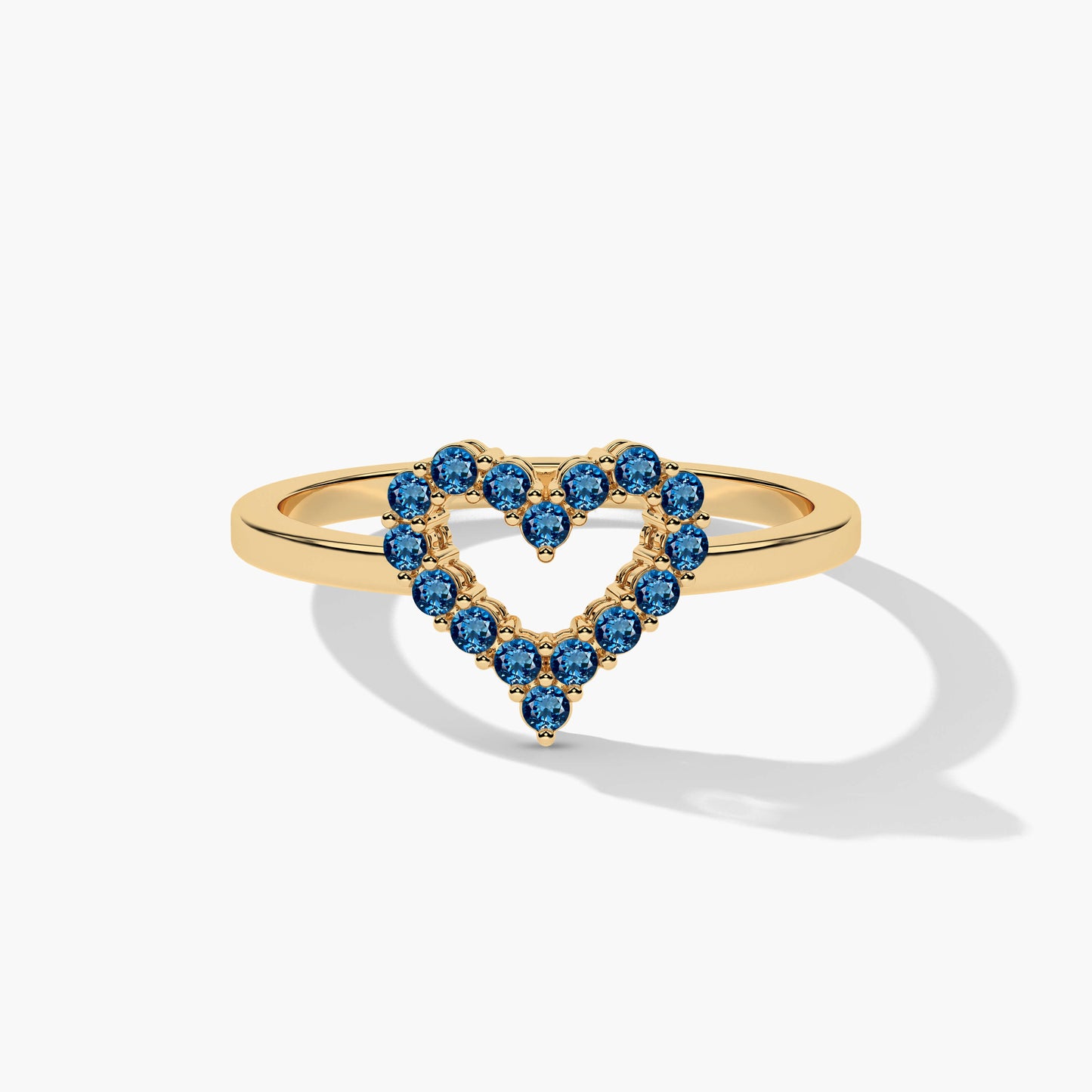 blue diamond ring