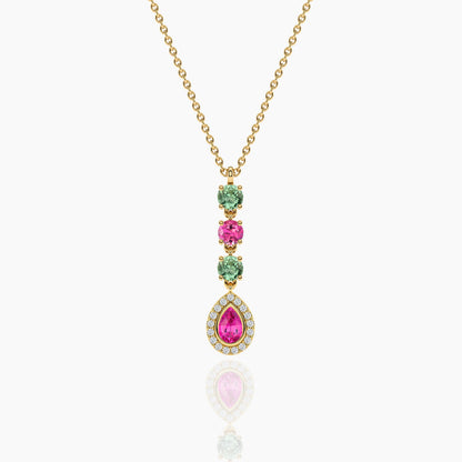 diamond jewellery necklace yellow gold plated