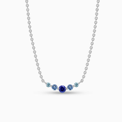 blue diamond pendant