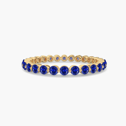 yellow gold plated blue diamond rings for women