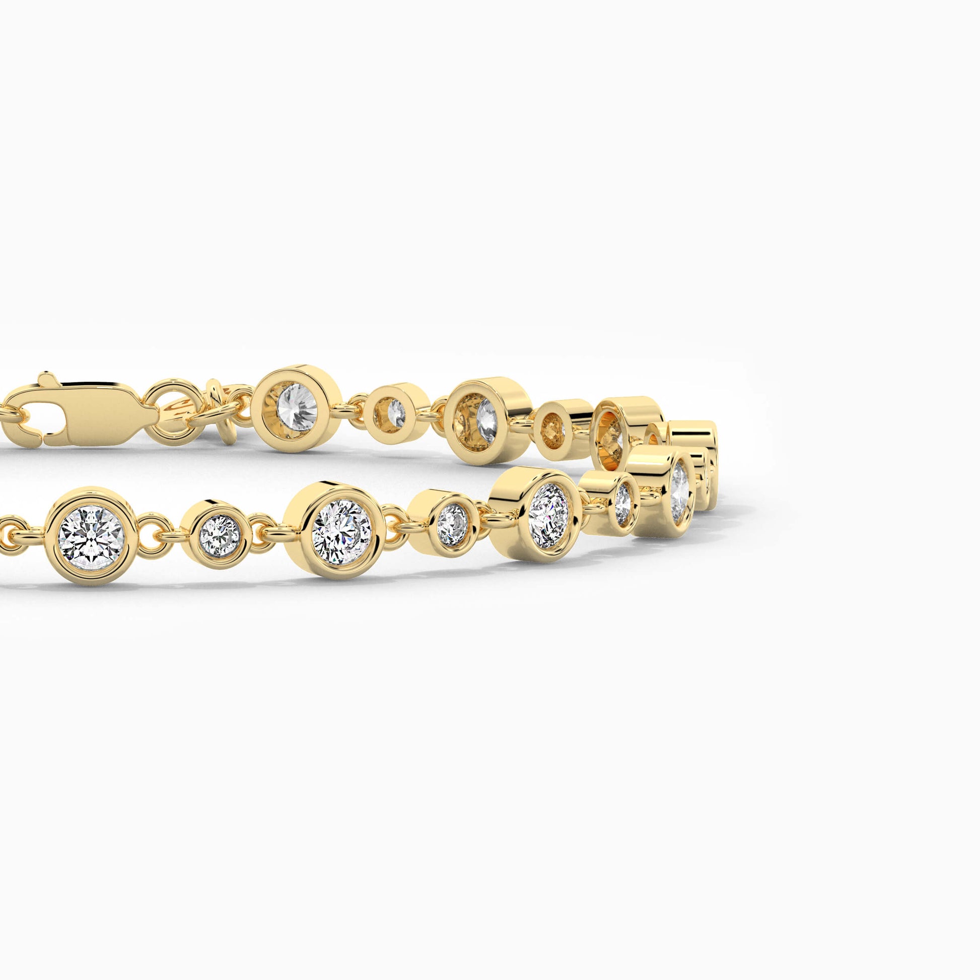Silver Diamond Bracelet
