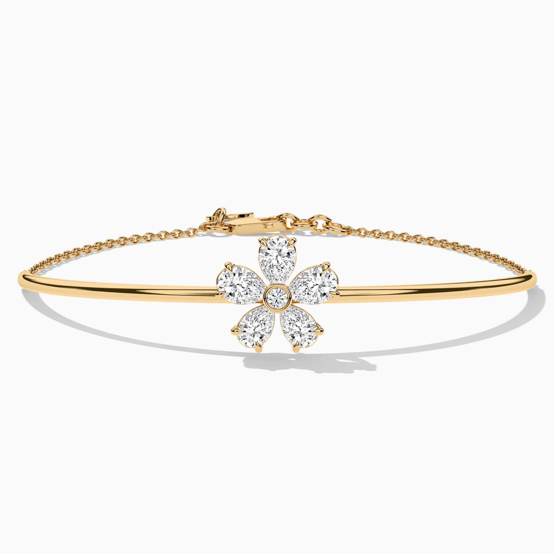 real flower bracelet
