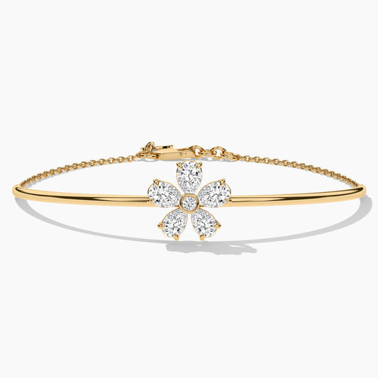 real flower bracelet