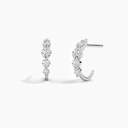 small silver hoops