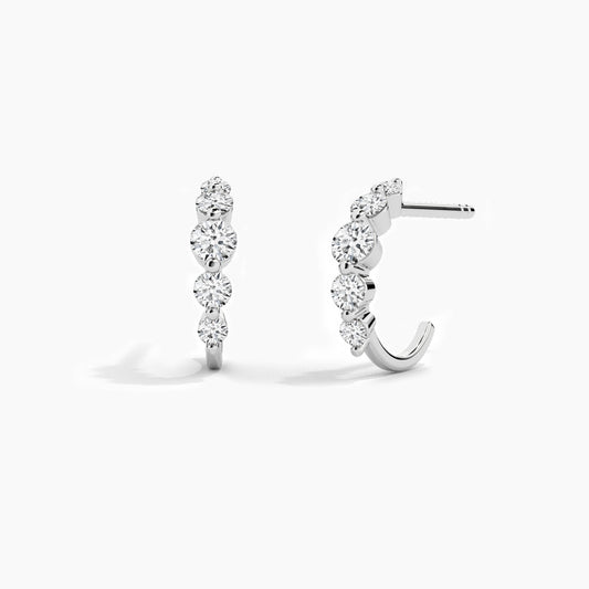 small silver hoops