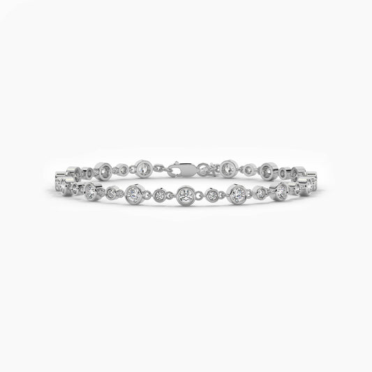 Moissanite Diamond Tennis Bracelet
