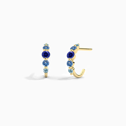 small golden hoops