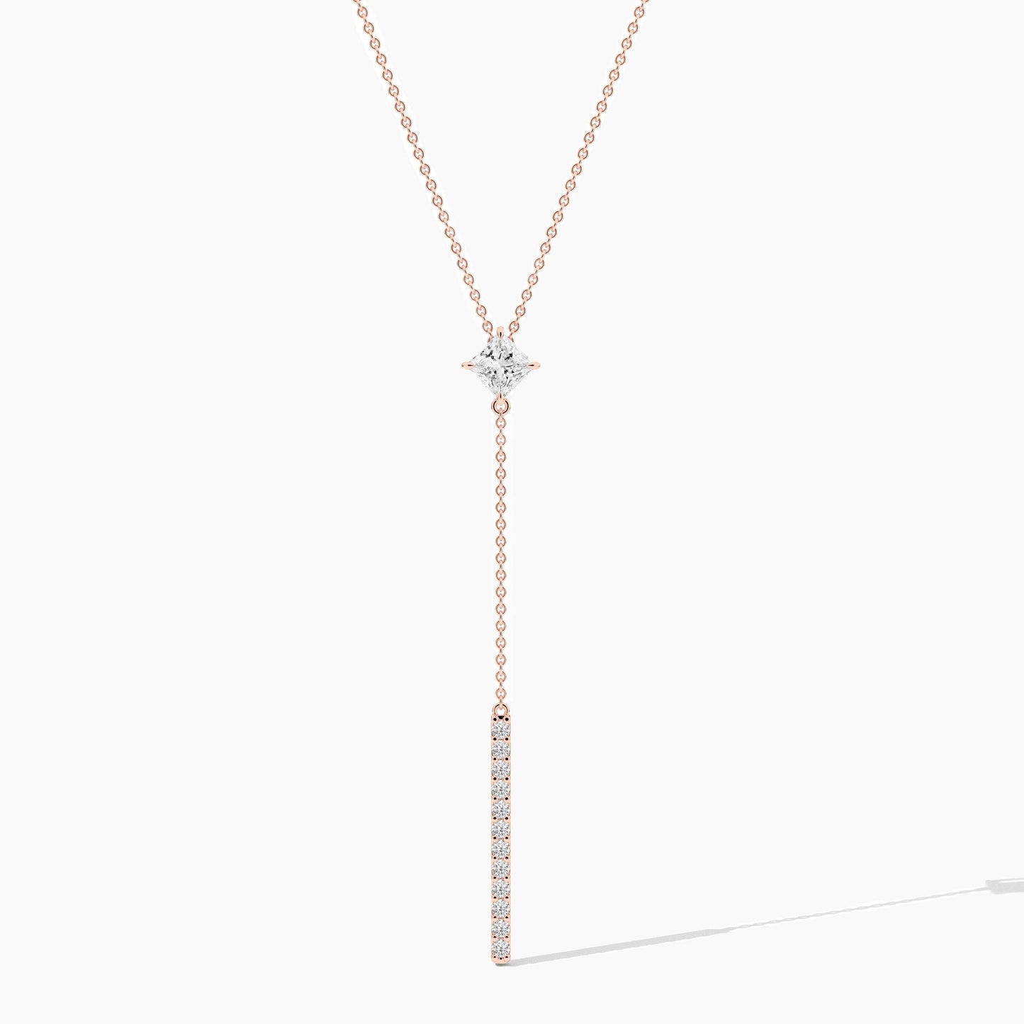 Sterling Silver Diamond Necklace Womens