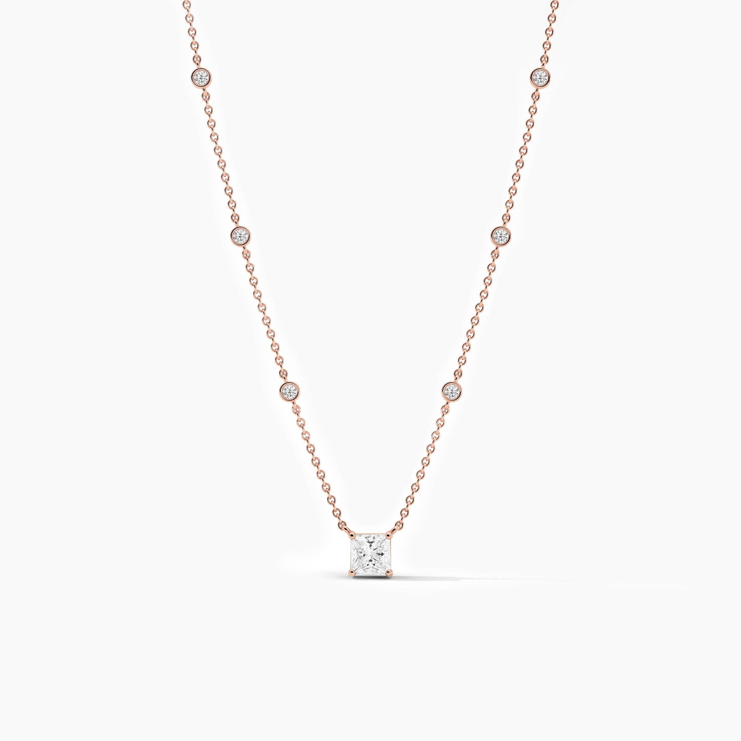 small diamond necklace