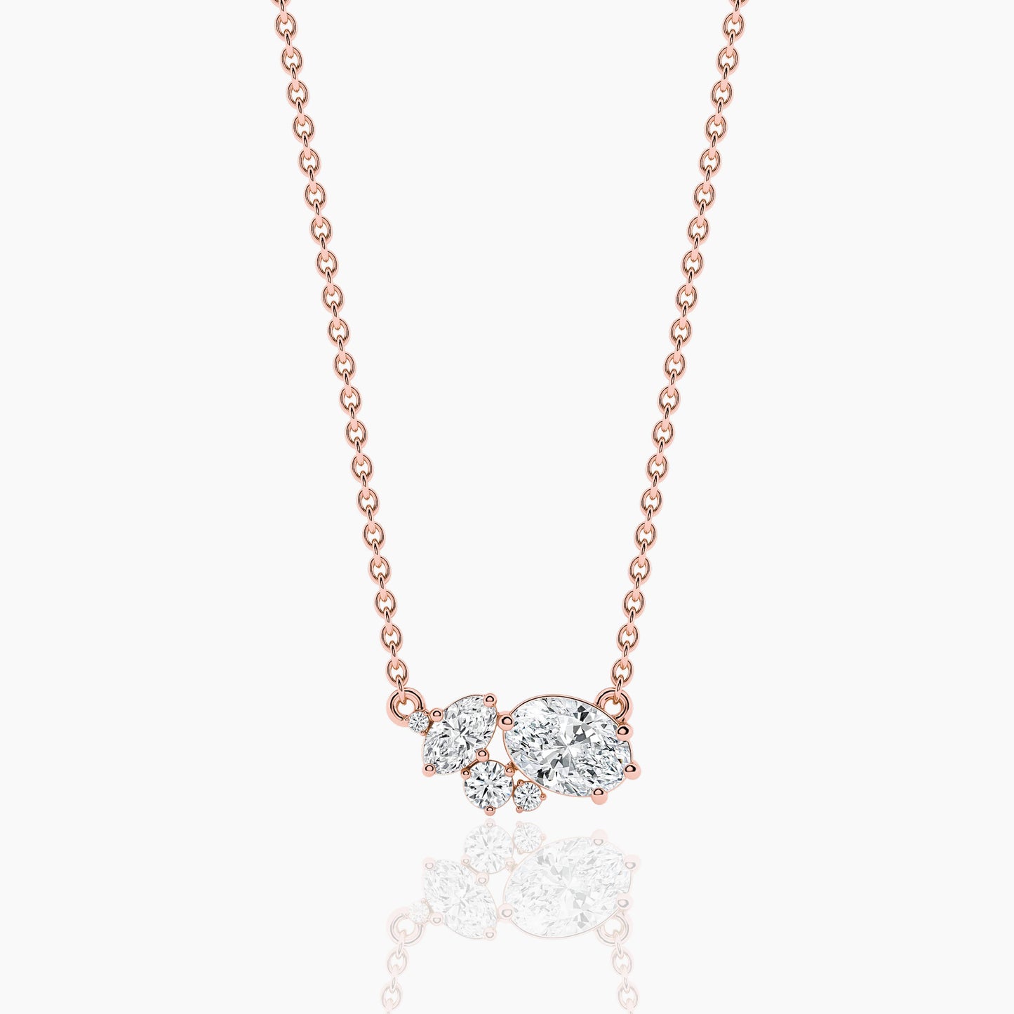 pure silver chain with pendant​