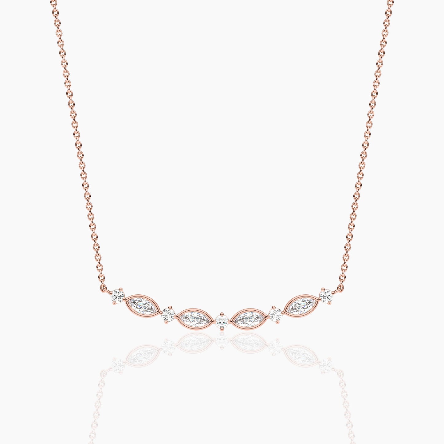 pendant for girlfriend rose gold