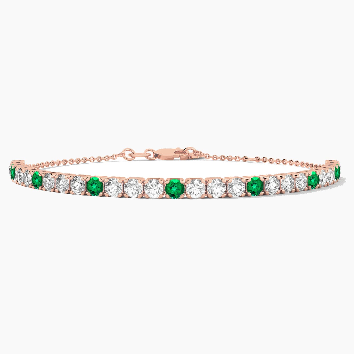 Emerald and Diamond Bracelets