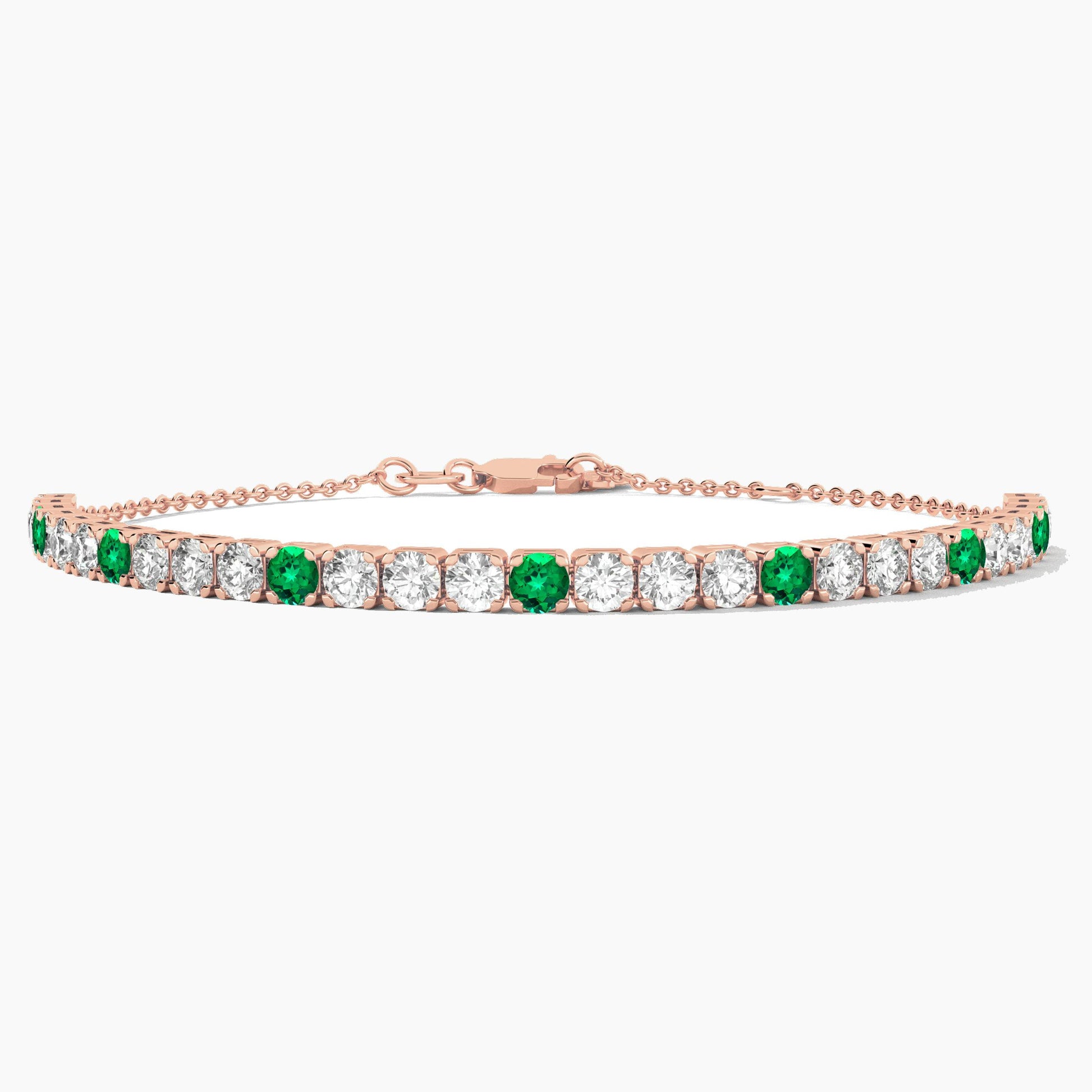 Emerald and Diamond Bracelets