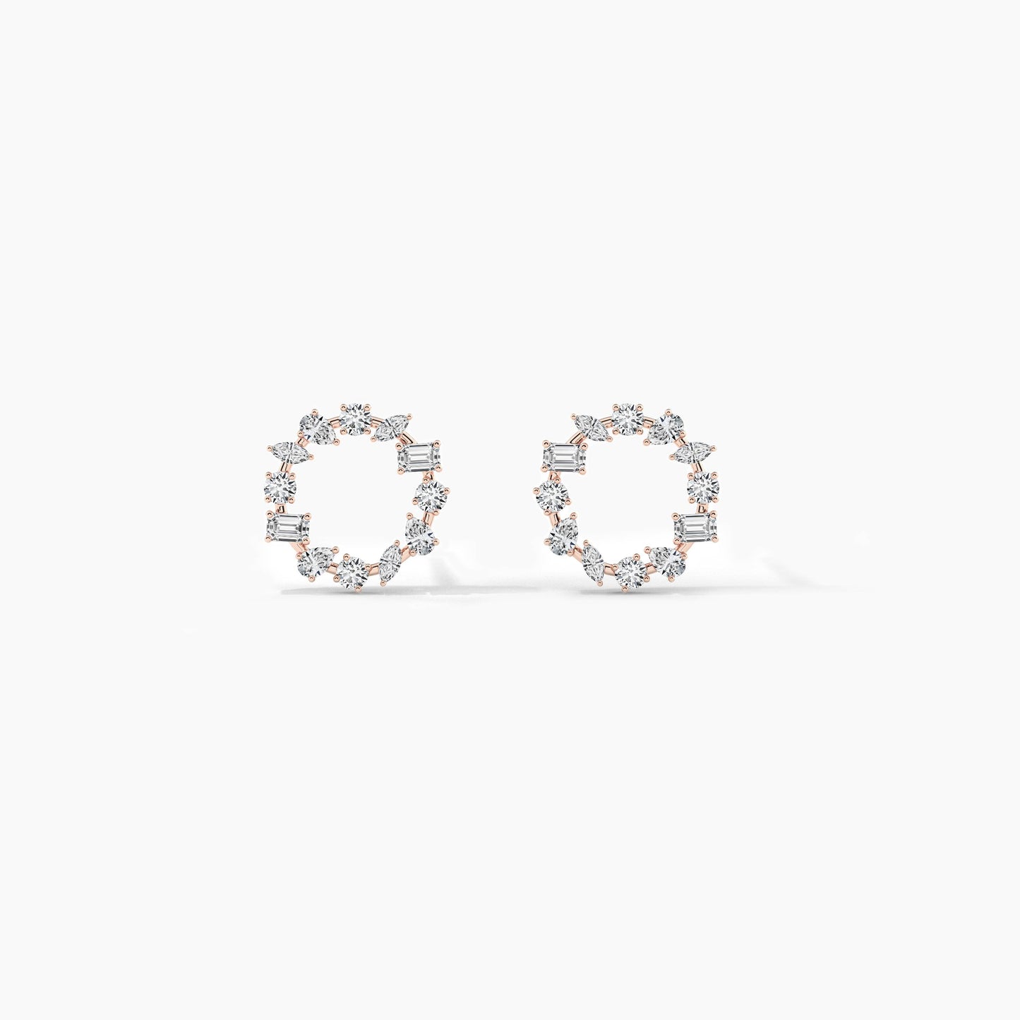 round hoop earrings