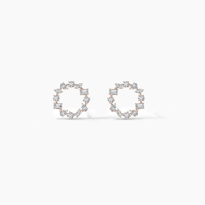 round hoop earrings