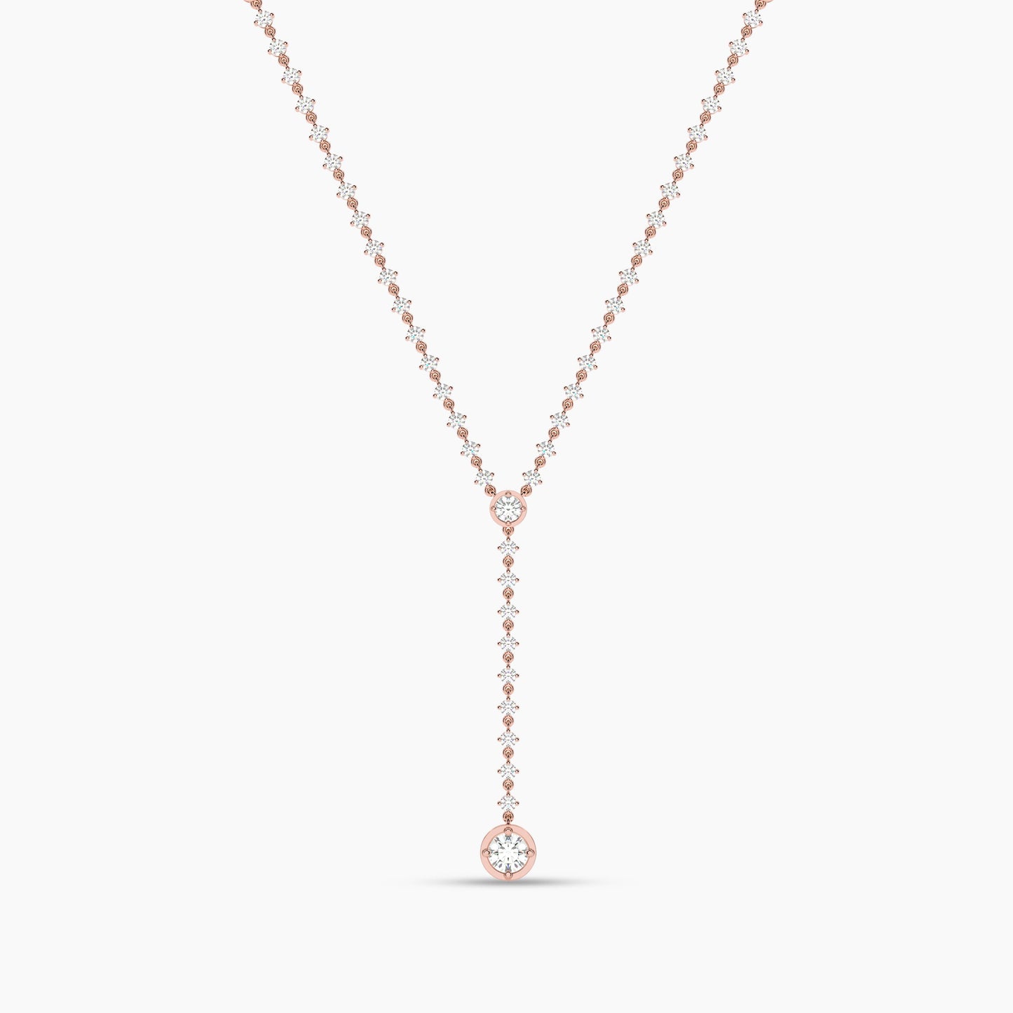 long silver chain with pendant​