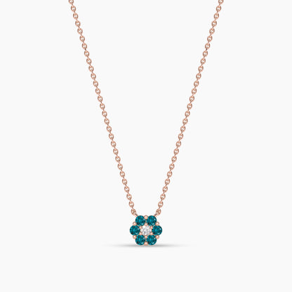 Sterling Silver Flower Shaped Pendant