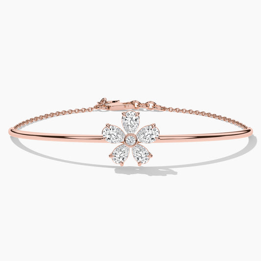 real flower bracelet