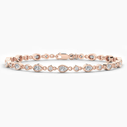 chandi bracelet design rose gold