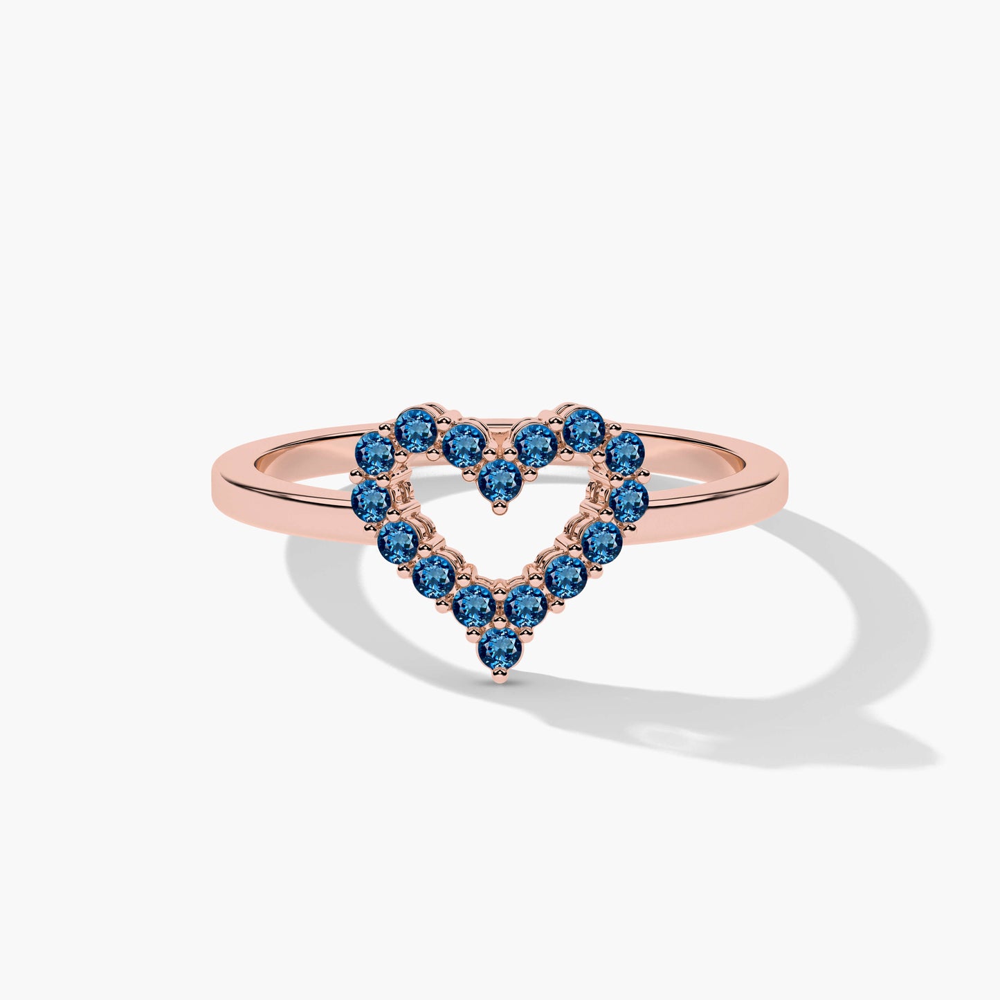 blue diamond ring