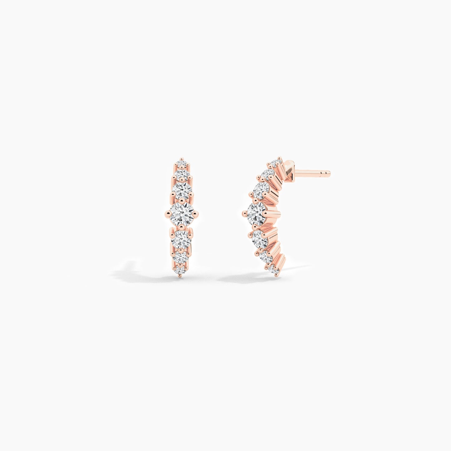 silver hoop earrings
