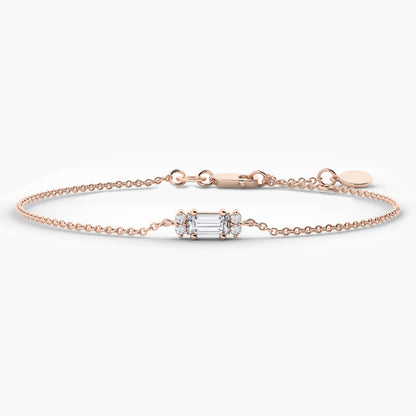 Silver Chain Bracelet Womens