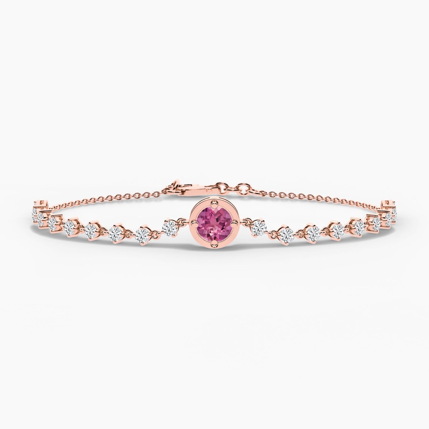 Pink bracelet rose gold