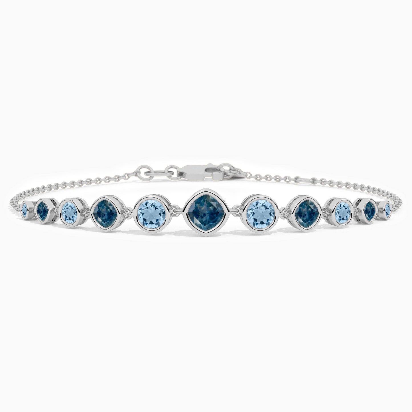 Swarovski blue crystal bracelet