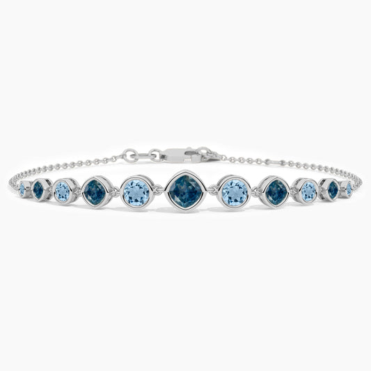 Swarovski blue crystal bracelet