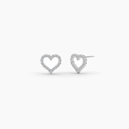 heart studs