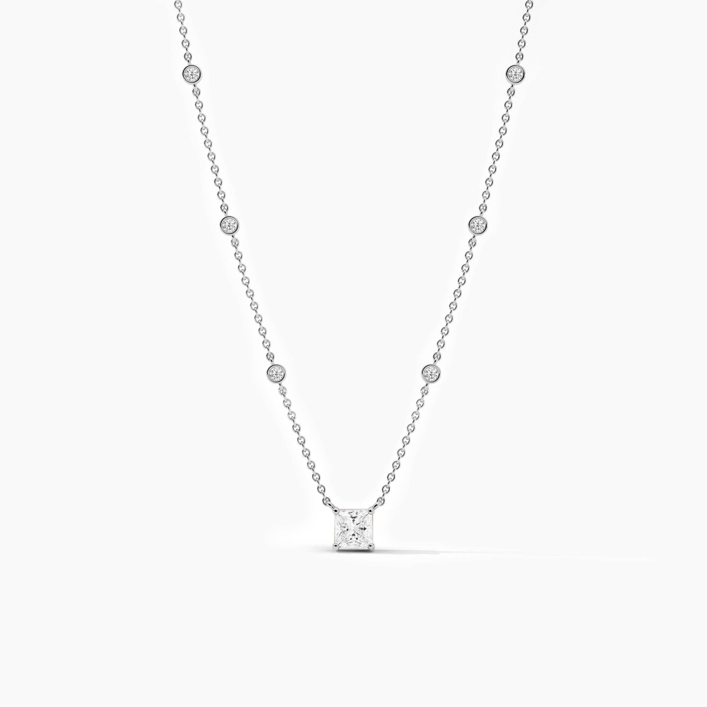 small diamond necklace