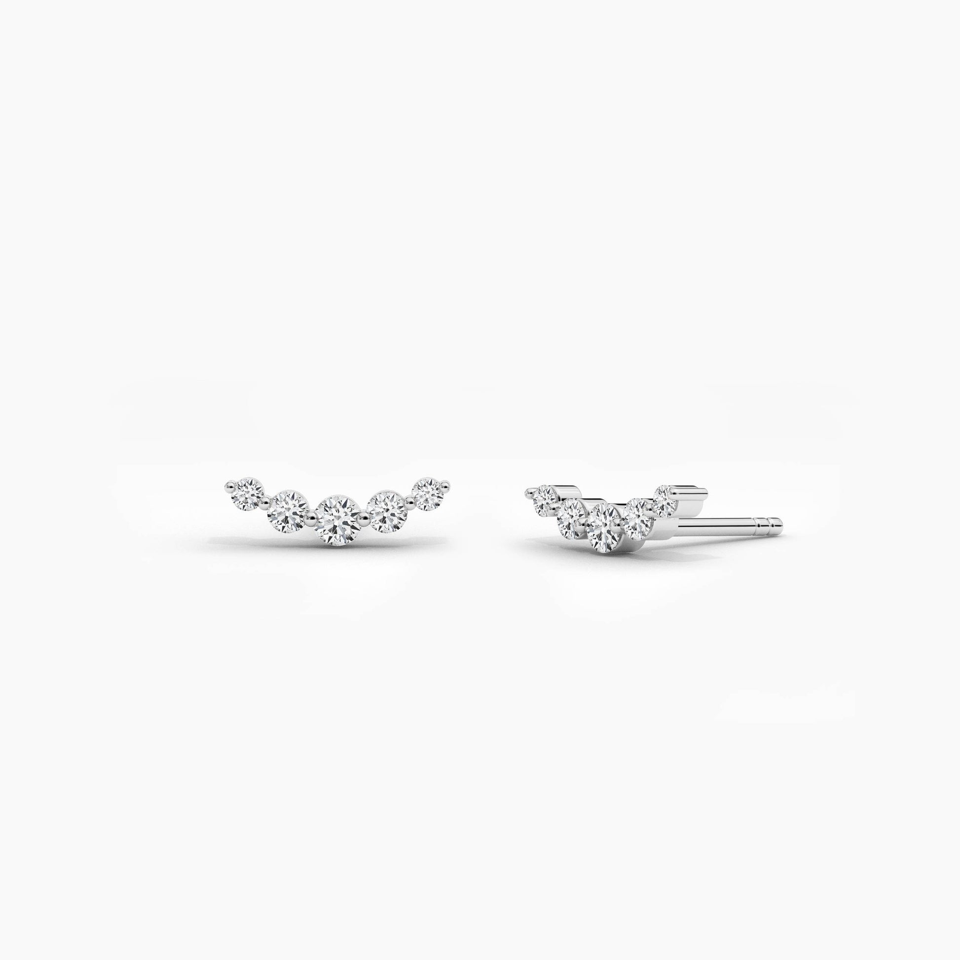 small diamond earrings​