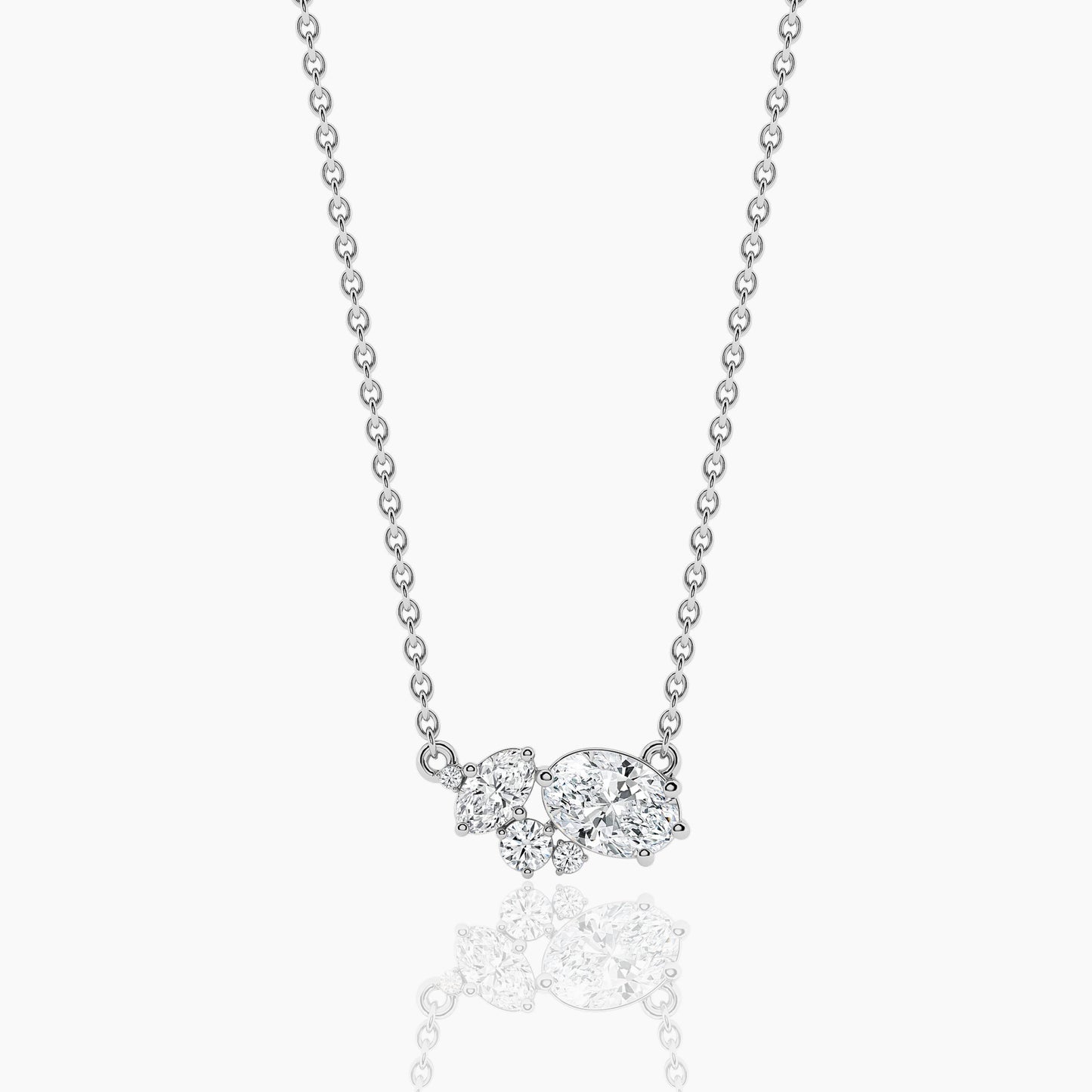 pure silver chain with pendant​