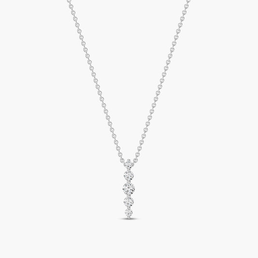 silver necklace for women​