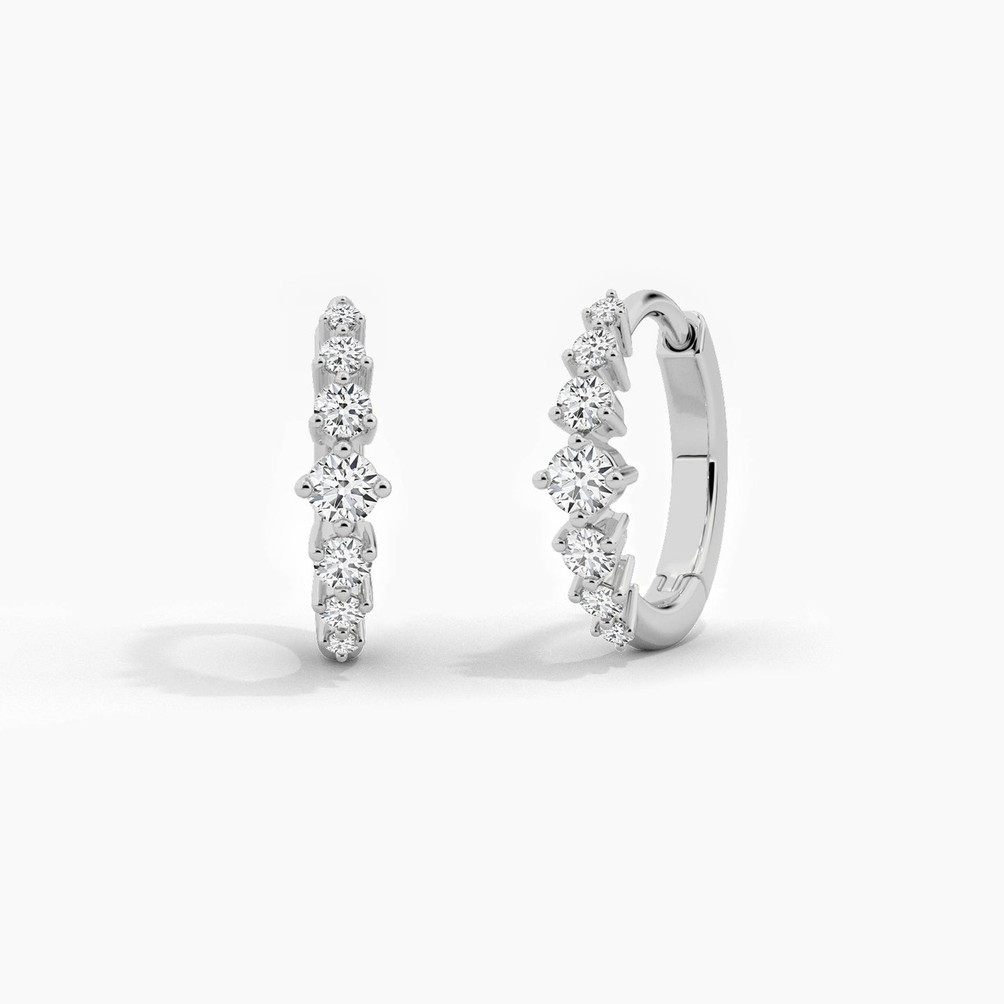 round hoop earrings
