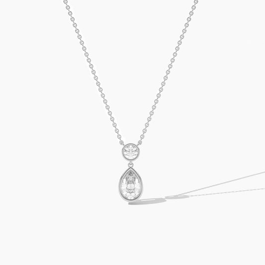 Delicate diamond necklace