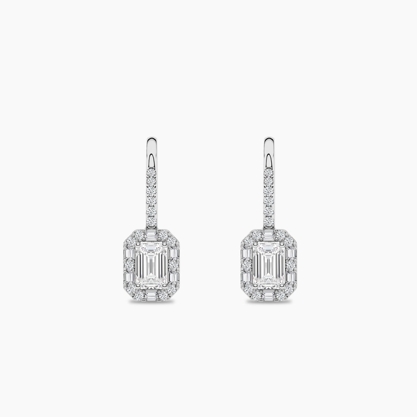 big diamond earrings