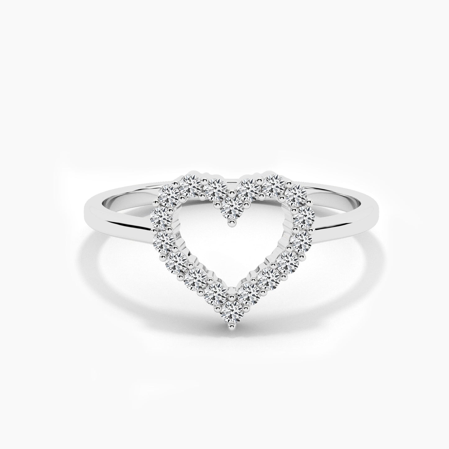 Heart diamond jewellery gift
