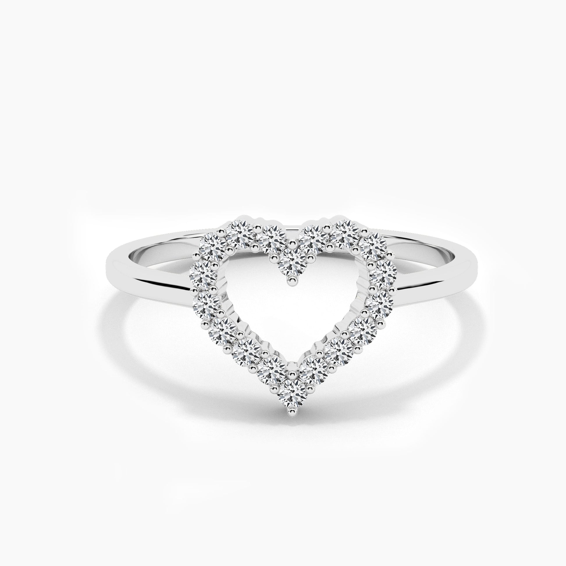 Heart diamond jewellery gift