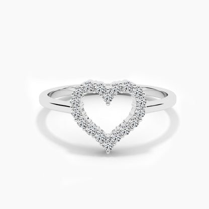 Heart diamond jewellery gift