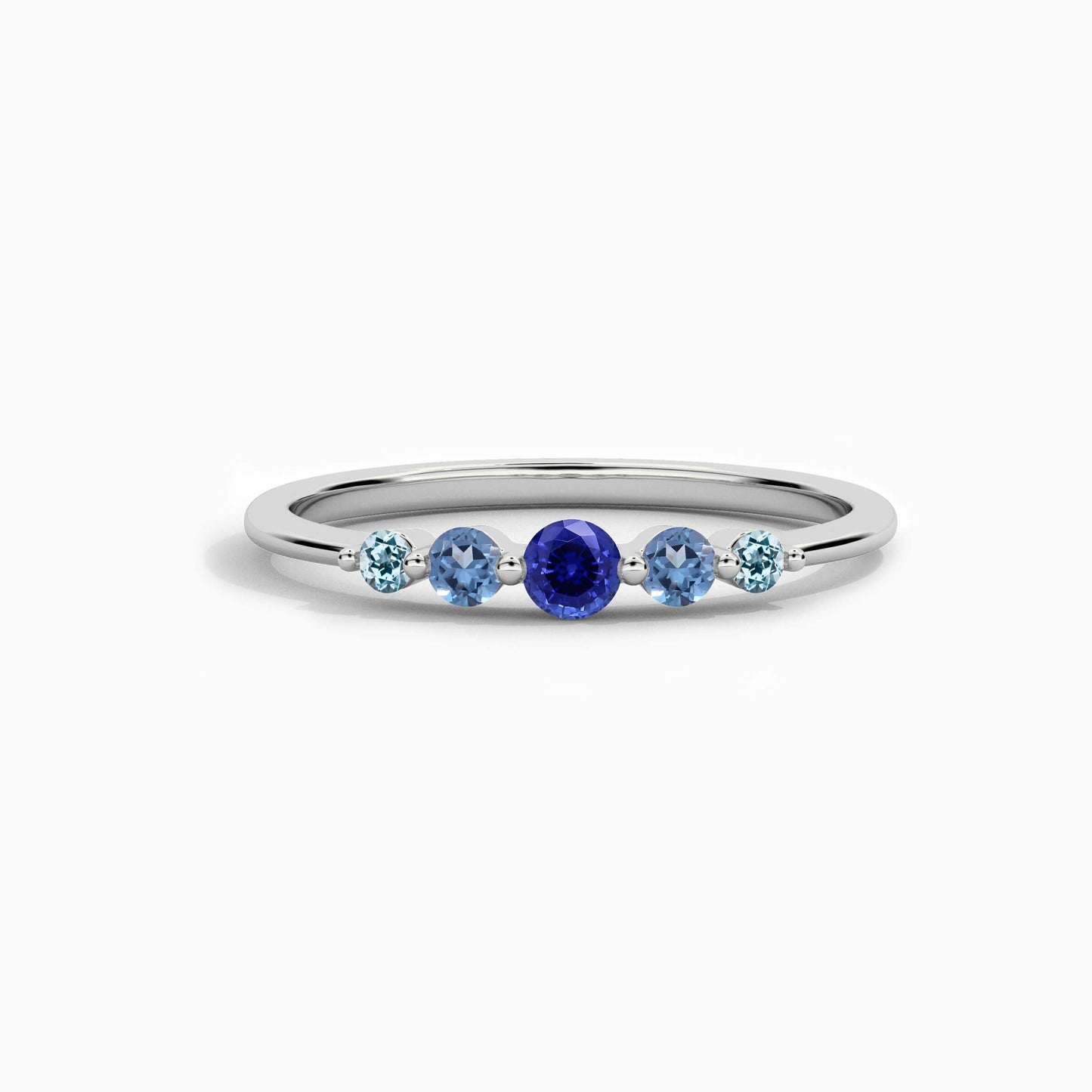 blue diamond ring