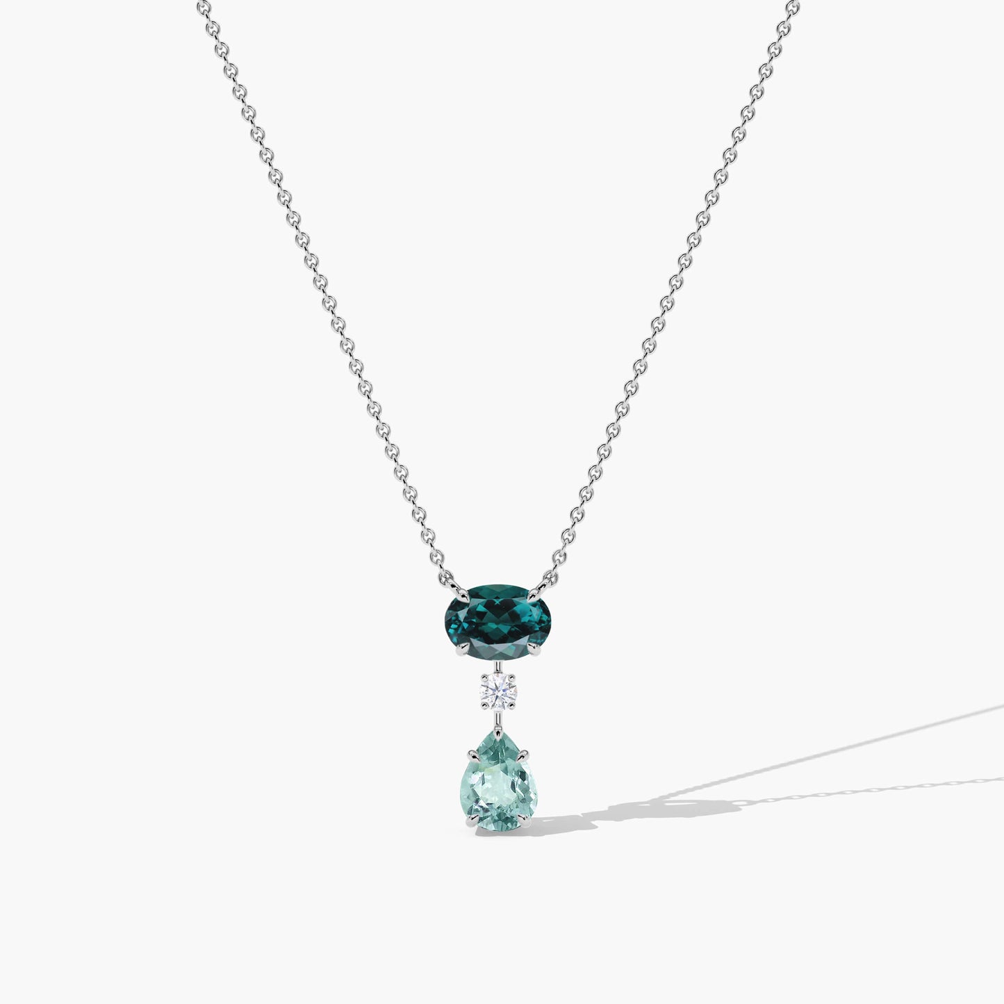 blue diamond pendant