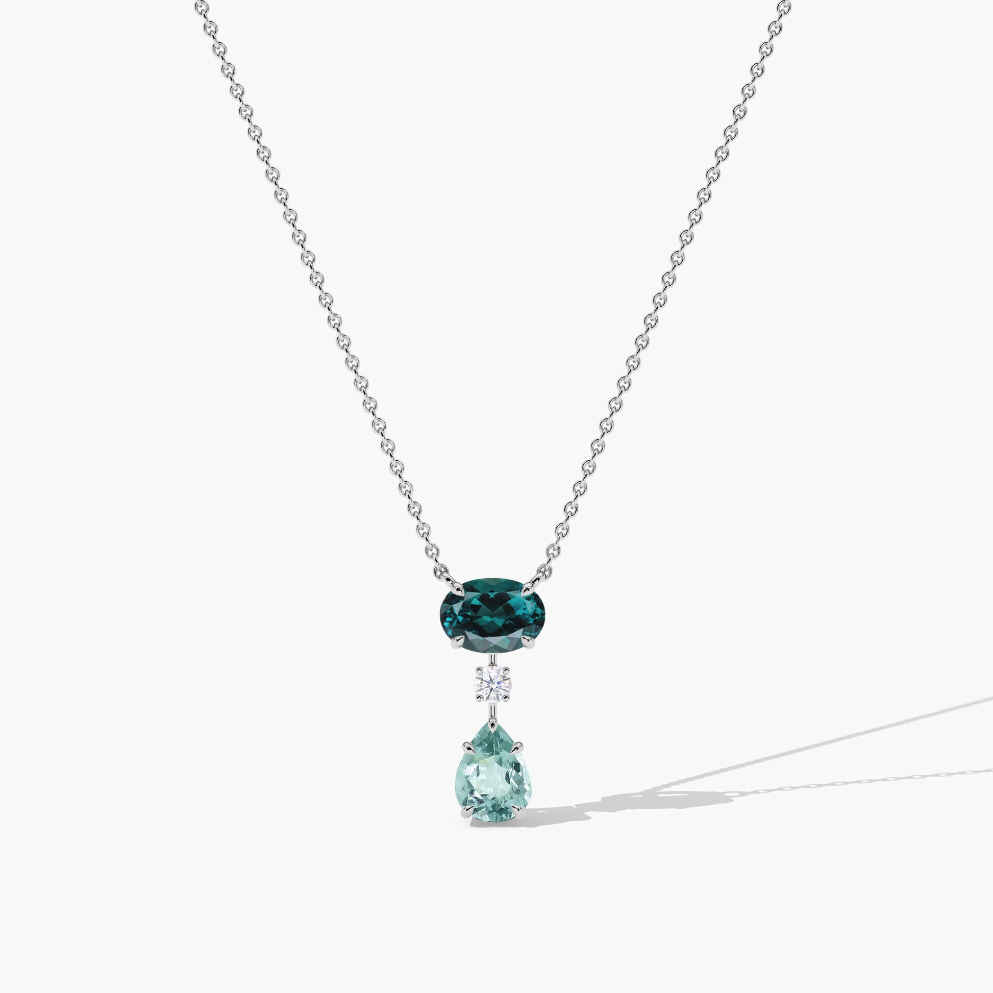 blue diamond pendant