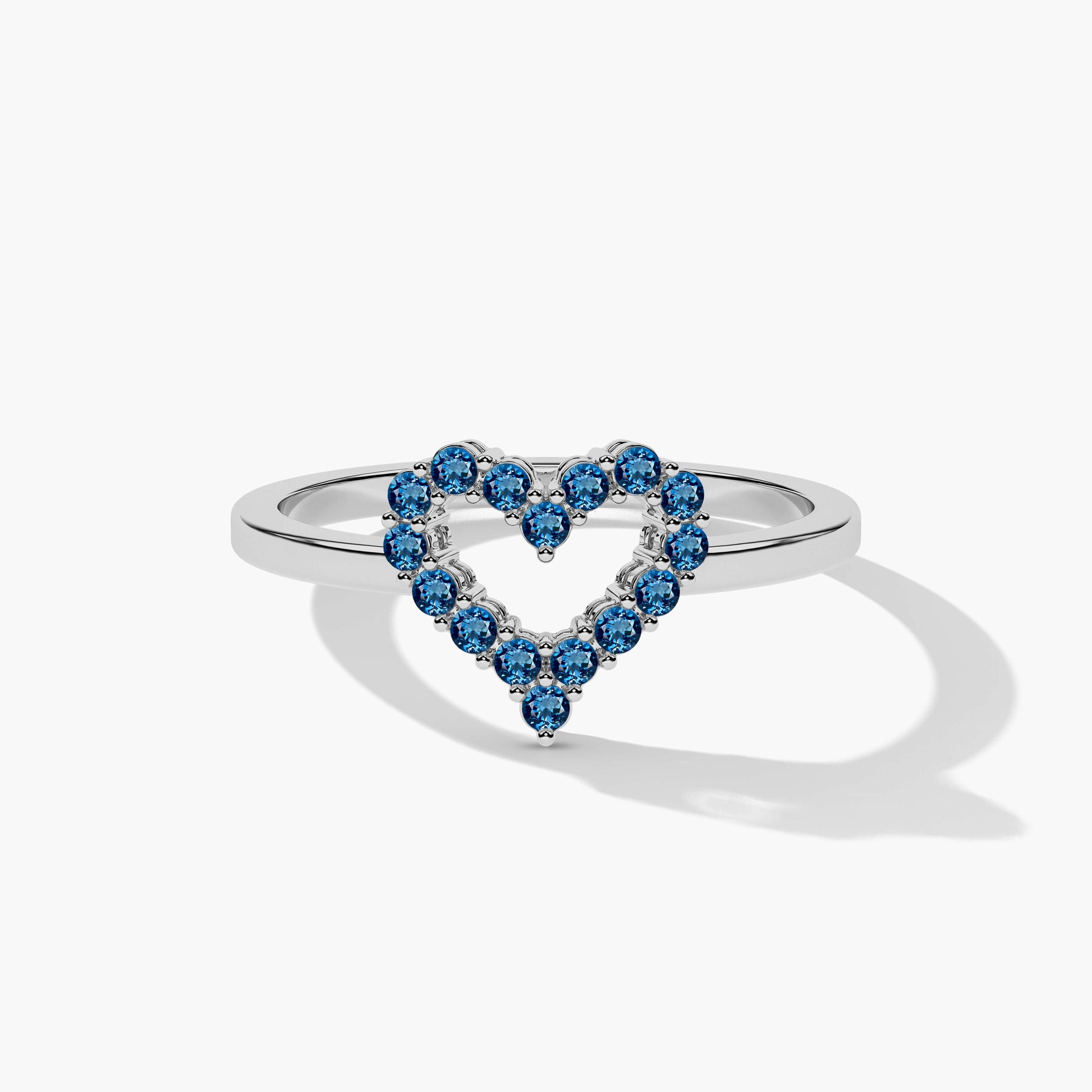 blue diamond ring