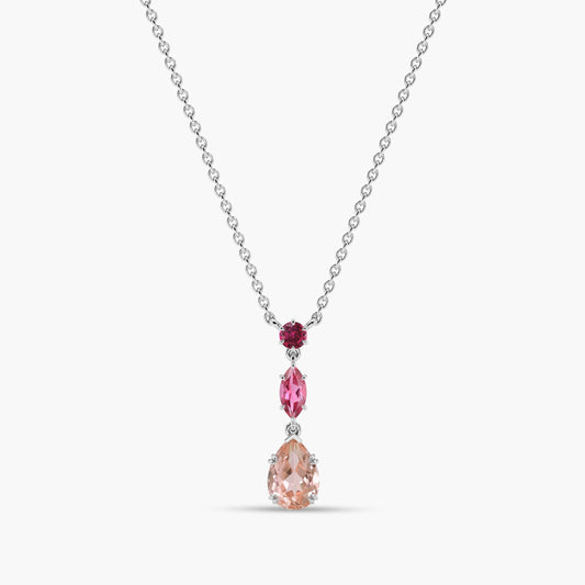 silver necklace design for women
