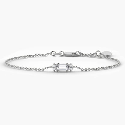 Silver Chain Bracelet Womens