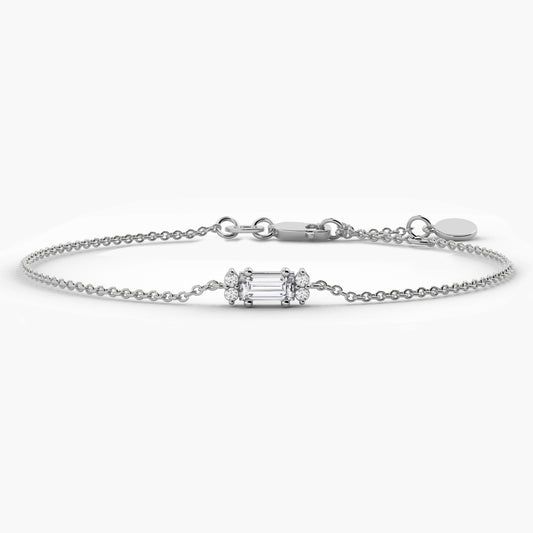 Silver Chain Bracelet Womens